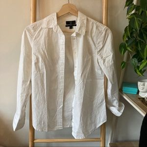 J.Crew 365 Slim Fit white button up